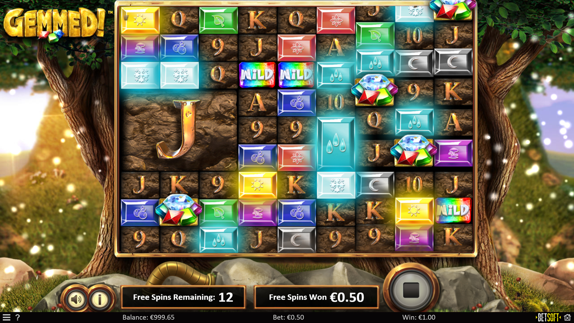BetSoft Gemmed! Screenshot