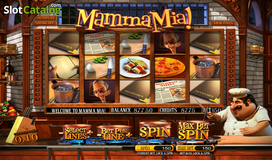BetSoft Mamma Mia Screenshot