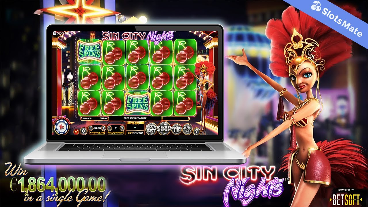 BetSoft Sin City Nights Screenshot