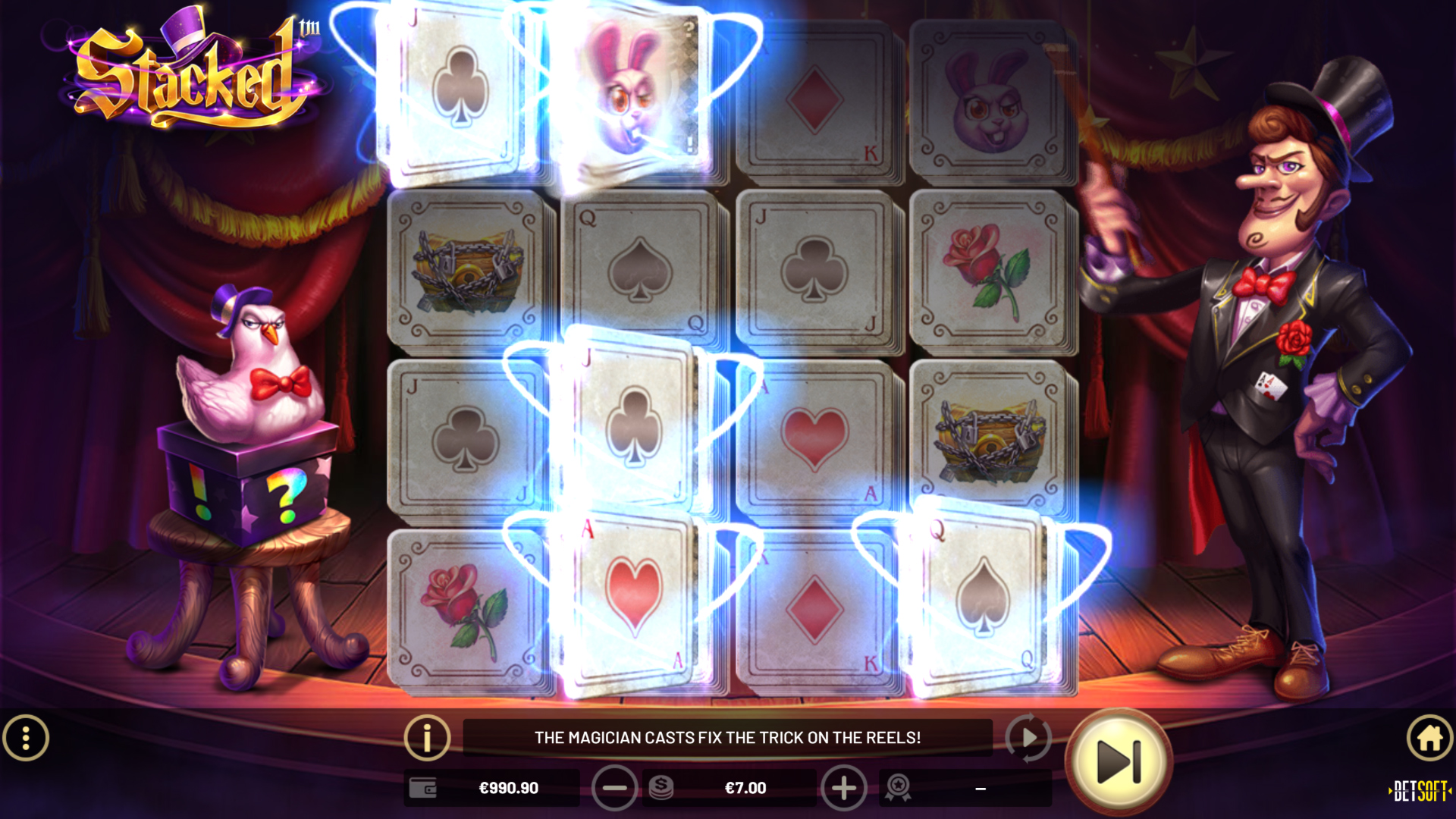 BetSoft Stacked Screenshot