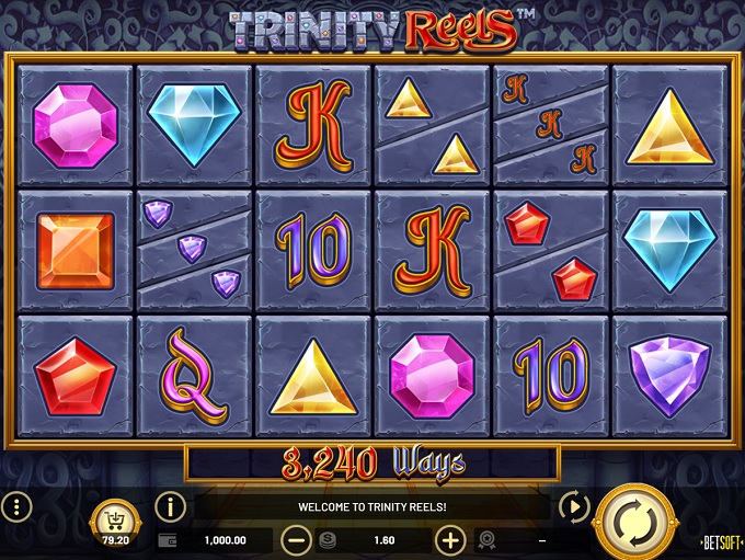 BetSoft Trinity Reels Screenshot