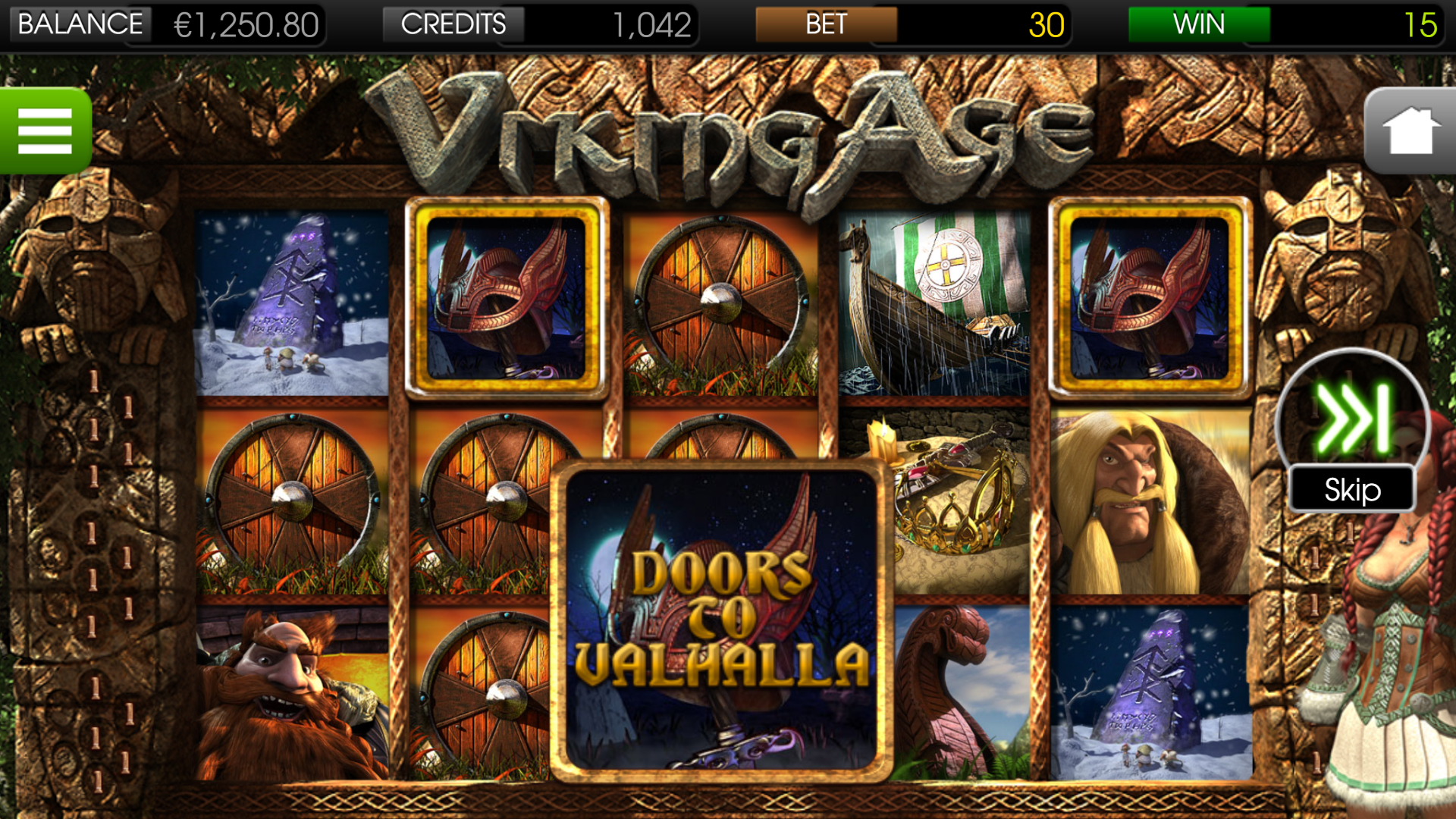 BetSoft Viking Age Screenshot