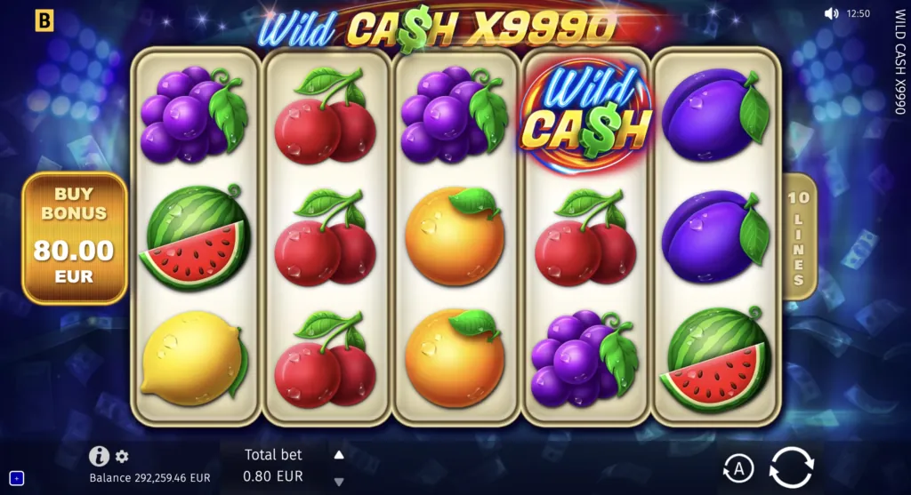BG Wild Cash Screenshot