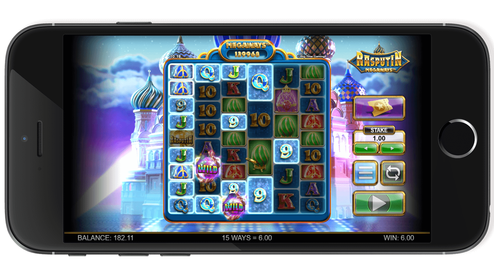 Rasputin Megaways Screenshot