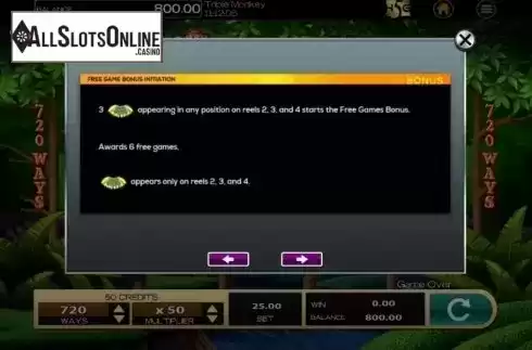 Triple Monkey Screenshot