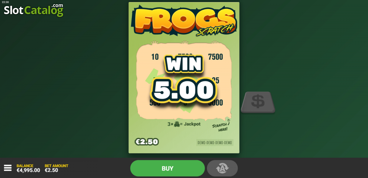 Hack Frogs Scratch Screenshot
