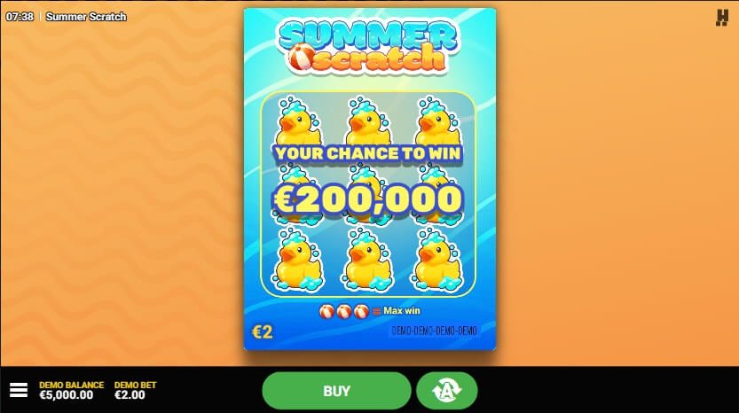 Hack Summer Scratch Screenshot