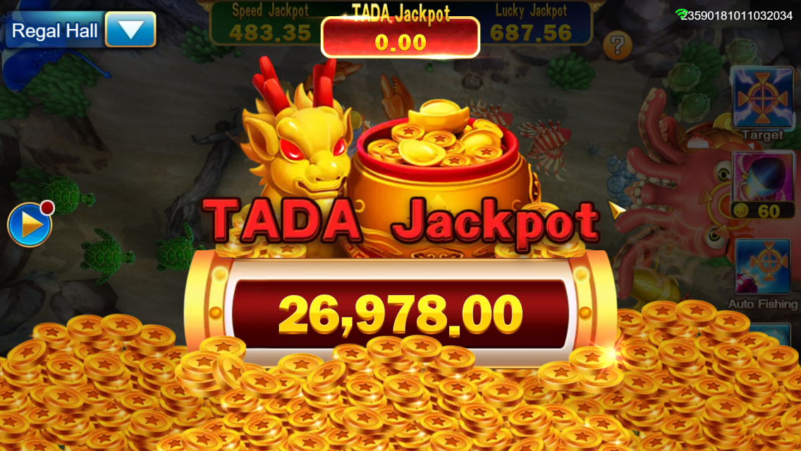 Jackpot fishing Screenshot