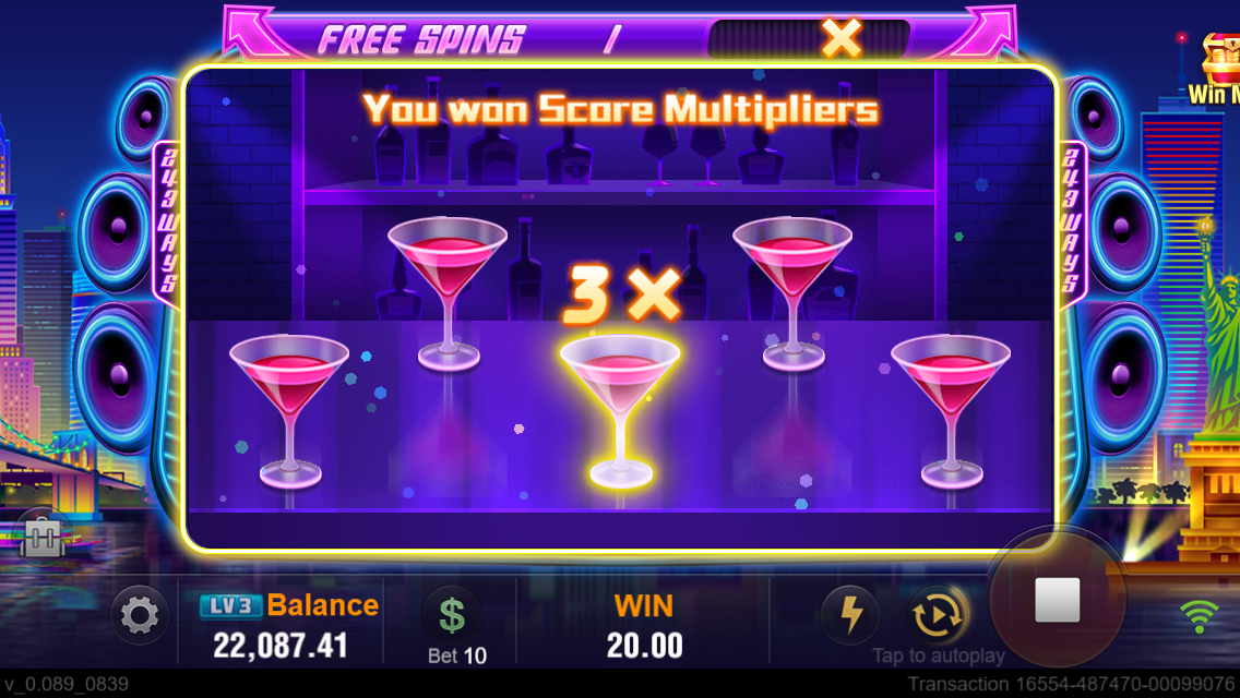 JILI Party Night Screenshot