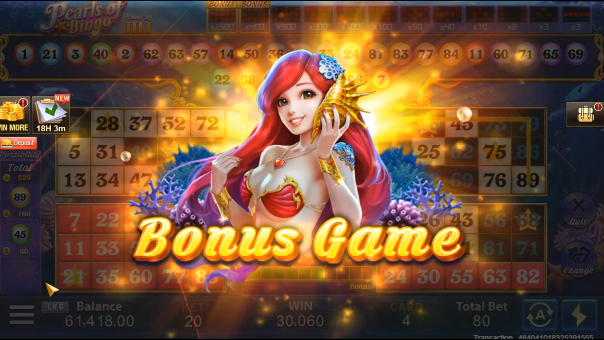 Pearls of Bingo Screenshot