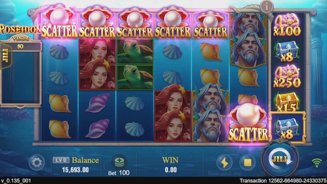 JILI Poseidon Screenshot