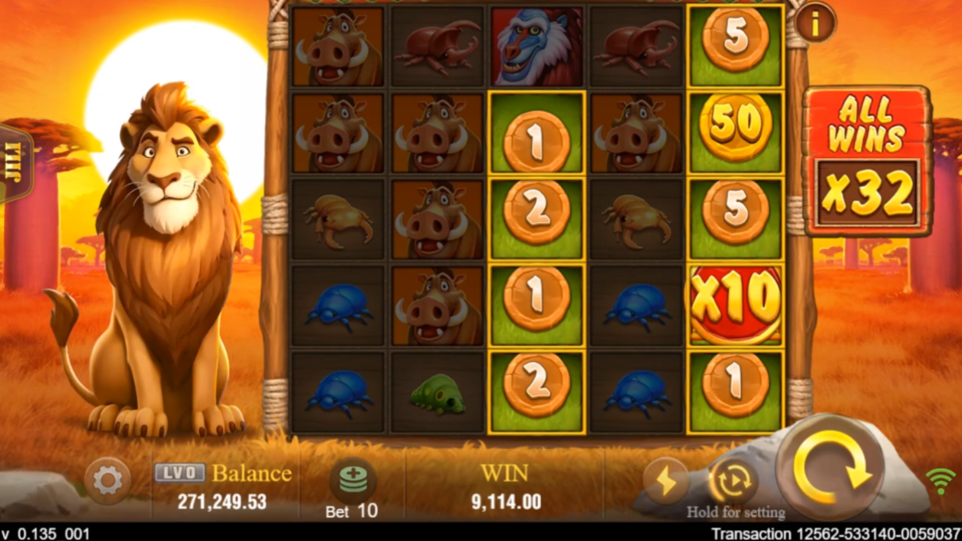 JILI Safari Mystery Screenshot