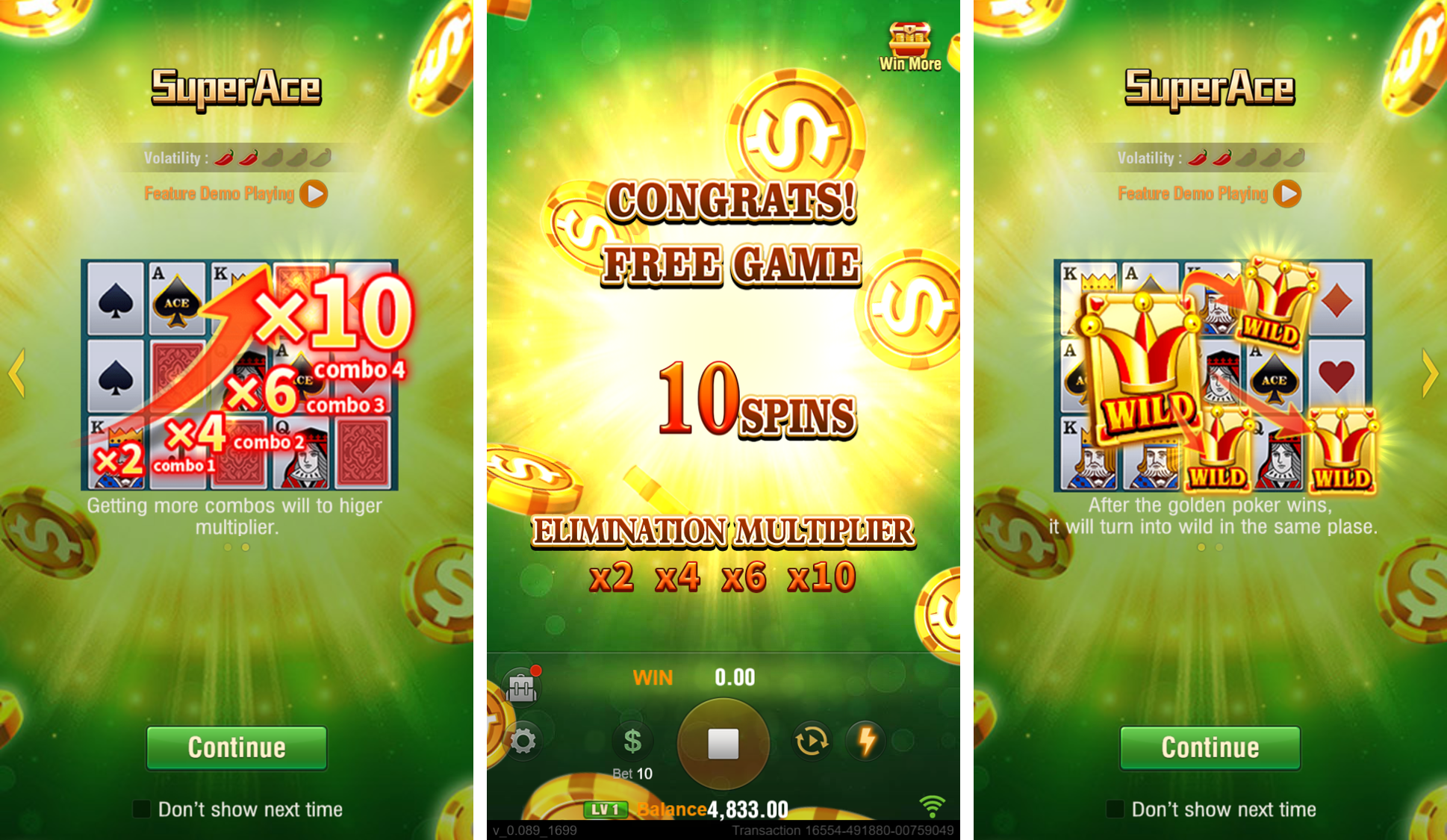 JILI Super Ace Screenshot