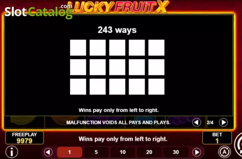 LuckyWin Fruit Slot Screenshot