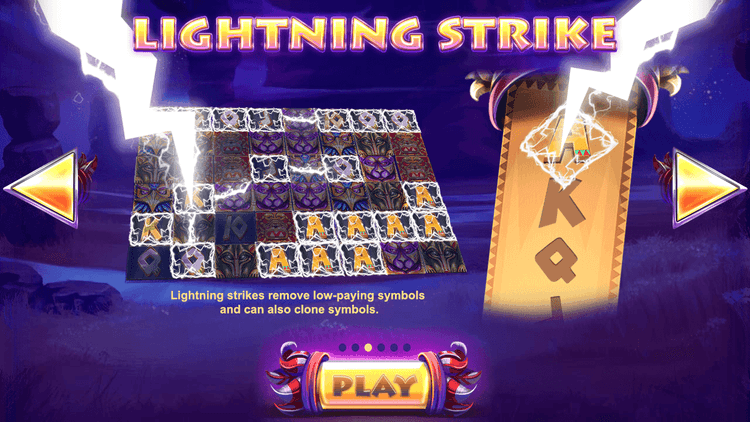 RT Totem Lightning Power Reels Screenshot