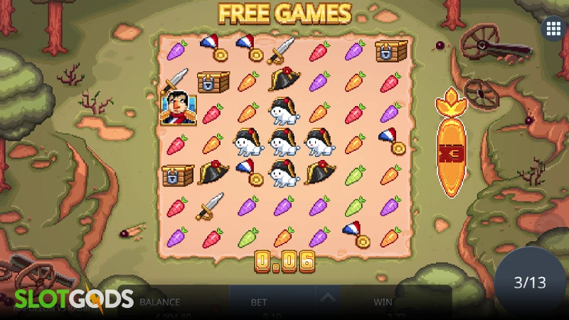 Napoleon Vs Rabbits Screenshot