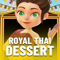 Royal Thai Dessert slot game featured on JACKPOT DELUXE.