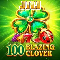 100 Blazing Clover slot game featured on JACKPOT DELUXE.