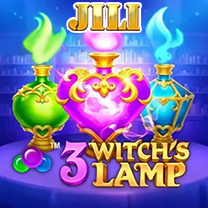3 Witch's Lamp slot game showcased on JACKPOT DELUXE.