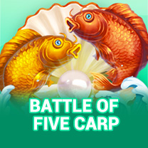 Battle of Five Carp Game at JACKPOT DELUXE