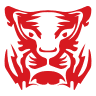 Red Tiger Logo at JACKPOT DELUXE